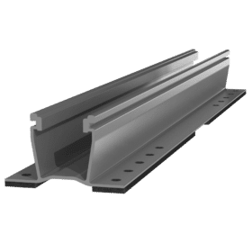 K2 MiniRail XPRess Base 17" w/EPDM, Mill KIT 4000073