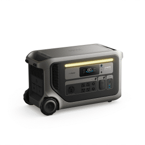 Anker SOLIX F3000 Portable Power Station 3,072Wh/3,600W Essential Home Backup - Black