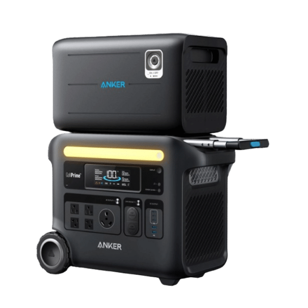Anker SOLIX F2600 + BP2600 Expansion Battery - 5120Wh | 2400W - Image 2