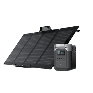 EcoFlow DELTA 2 + 2* 110W Portable Solar Panel