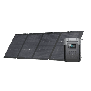 EcoFlow DELTA 2 + 2*220W Portable Solar Panel