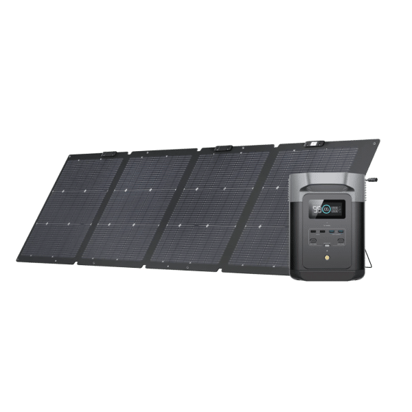 EcoFlow DELTA 2 + 1*220W Portable Solar Panel