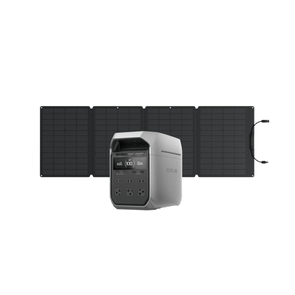 EcoFlow DELTA 3 Plus + 2*110W Portable Solar Panel