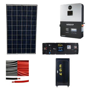 EG4 12K 2x6000XP w/11.68KW Array & 20.48KWH Storage Kit