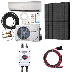 EG4 Solar 24K BTU Hybrid Minisplit Kit 3.2KW Panels