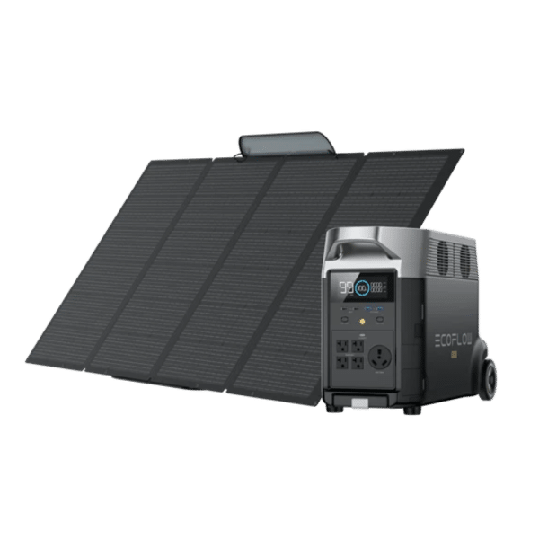 EcoFlow DELTA Pro + 1*400W Portable Solar Panel