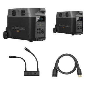 EcoFlow Delta Pro 7200WH 240V Power Generator Kit