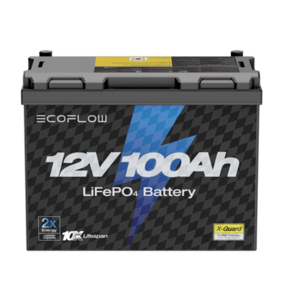 EcoFlow Lithium 12V 100Ah Deep Cycle LiFePO4 Battery