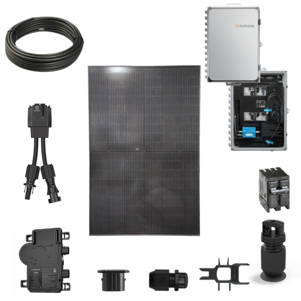 7KW w/8+ Enphase MicroInverter Grid Tie Kit