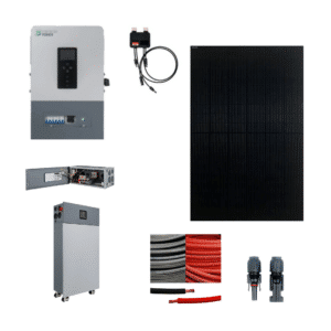 Fortress 6.5KW Solo | 16KWH Storage | 6.4KW Array | Tigo Rapid Shutdown Kit