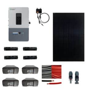 Fortress 6.5KW Solo | 21.6KWH Storage | 6.4KW Array | Tigo Rapid Shutdown Kit