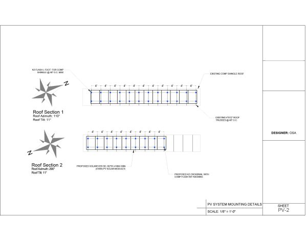 New Construction Grid Tie Plan Set With Stamping - Image 6
