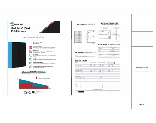 New Construction Grid Tie Plan Set With Stamping - Image 5