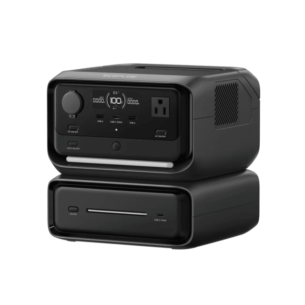 EcoFlow RIVER 3 Max Portable Power Station (RIVER 3 Plus + Extra Battery 300)