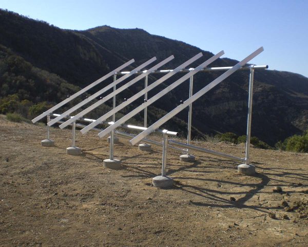 Tamarack Solar Ground Mount Kit for 3 First Column KIT A - Image 2
