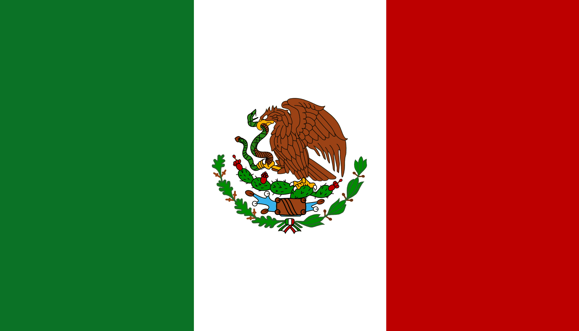 Mexican Flag Bandera Mexicana