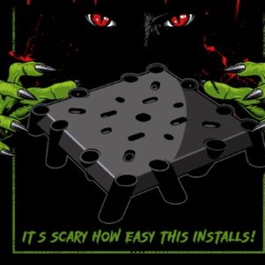 CHIKO Monster Mount; KIT; Foundation, Mount Platform, Qty 4 Pipes