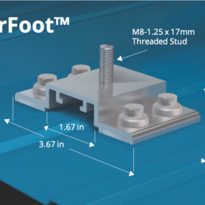 S-5! SolarFoot Brackets Attachment For Metal Roofs